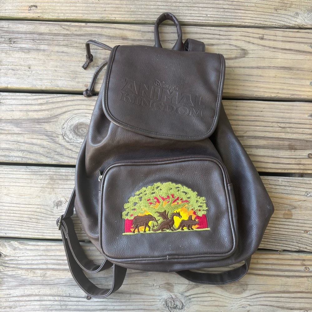 VTG Rare Disney Animal Kingdom Tree of Life Backpack